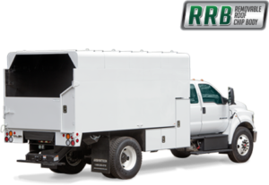 Removable Roof Chip Body for Chipper Truck - ARBORTECH