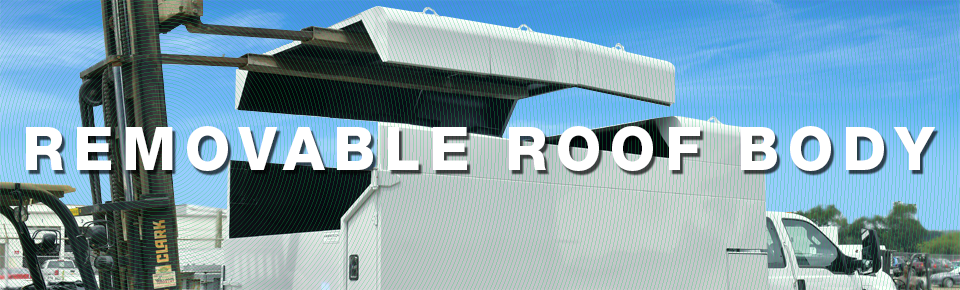 Removable Roof Chip Body for Chipper Truck - ARBORTECH