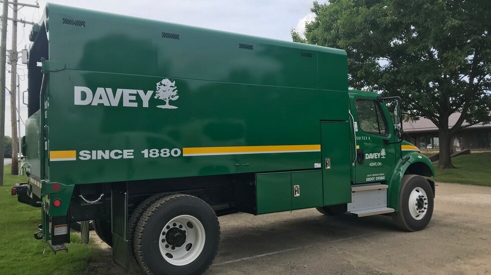 Davey Green Forestry Truck